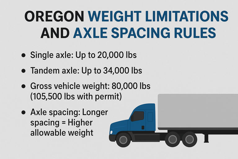 Oregon Weight Limitations
