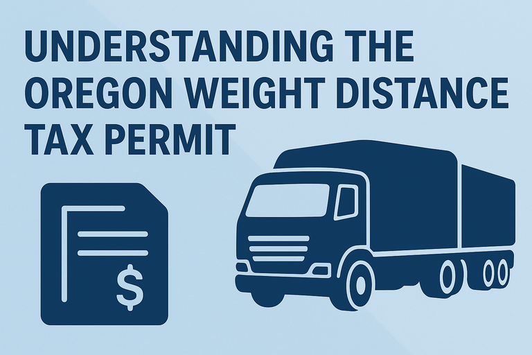 Oregon Weight Distance Tax Permit