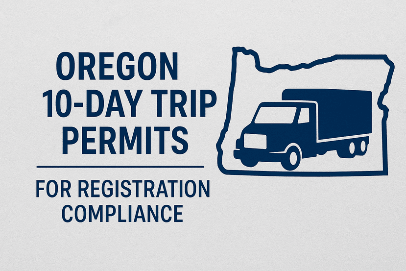 Oregon 10 Day Trip Permits