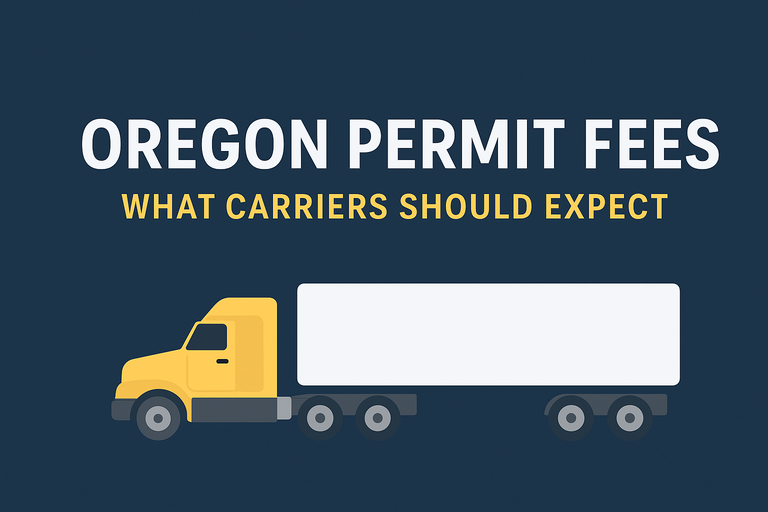 Oregon Permit Fees
