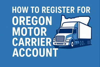 Oregon Motor Carrier Account