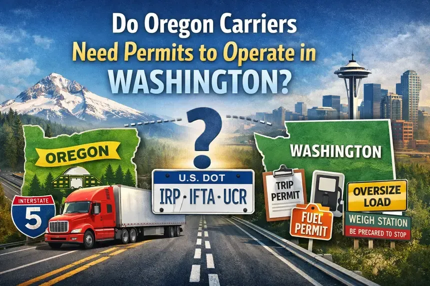 Do Oregon Carriers Need Permits to Operate in Washington