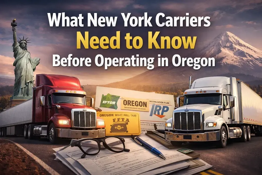 Oregon Permits for New York Carriers