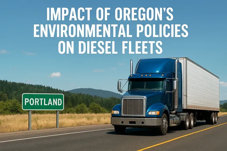 Impact of Oregon’s environmental policies on diesel fleets