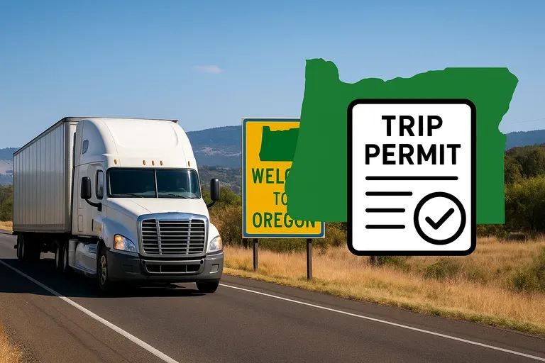 Oregon Temporary Trip Permit