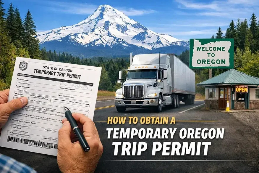 Temporary Oregon Trip Permit