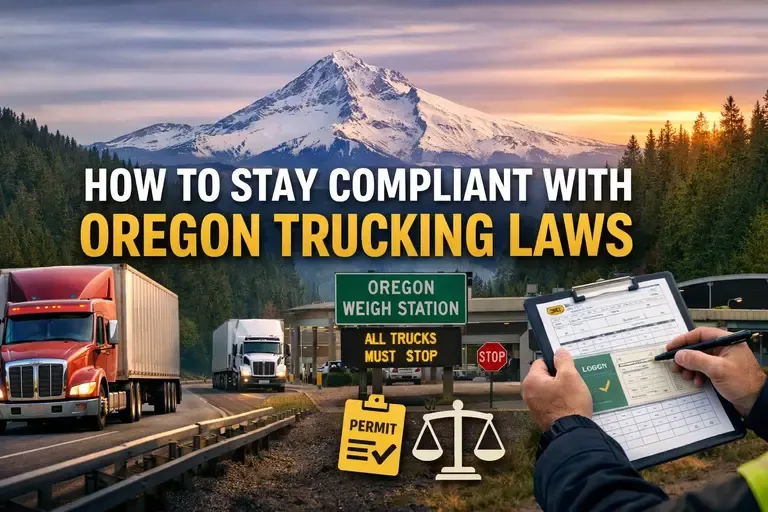How to Stay Compliant with Oregon Trucking Laws