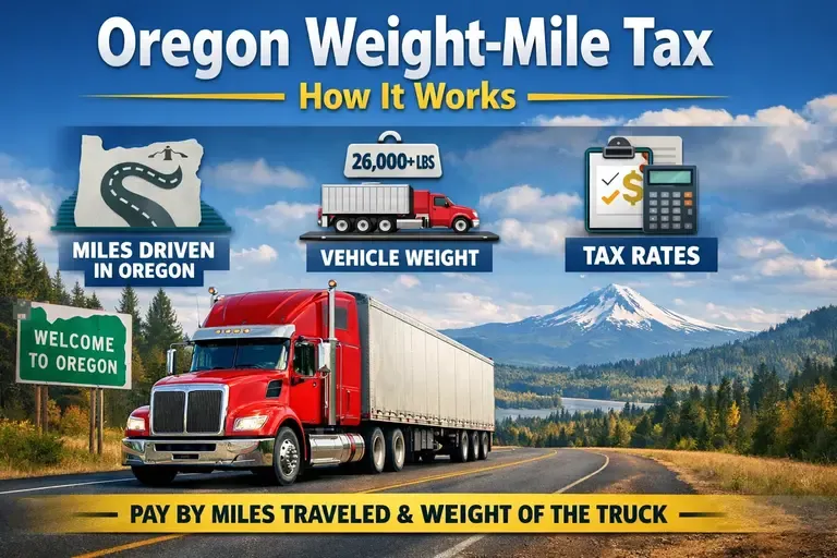 What Is the Oregon Weight-Mile Tax and How Does It Work?
