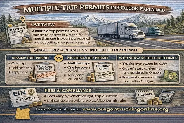 Multiple-Trip Permits in Oregon Explained