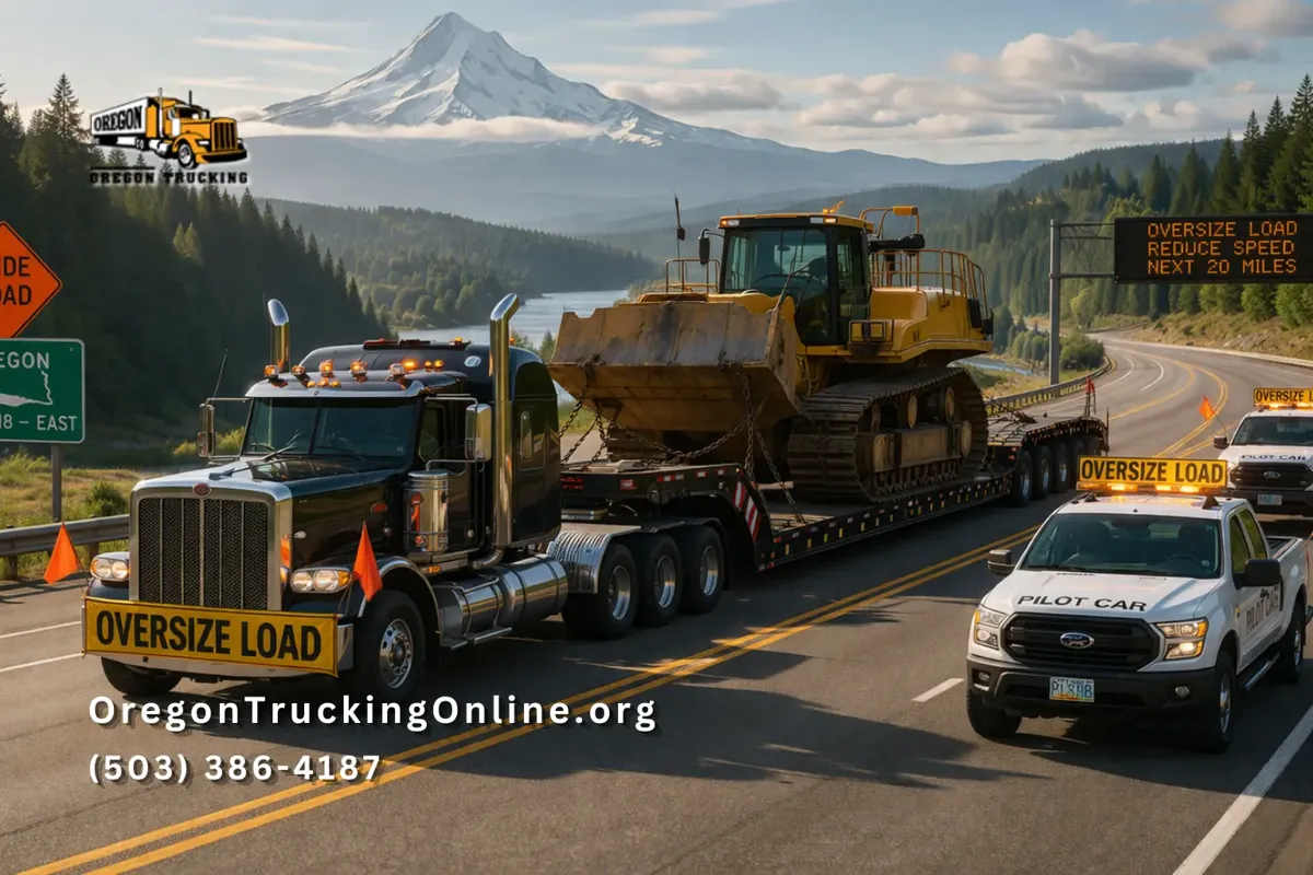 Oregon trucking permits oversize load