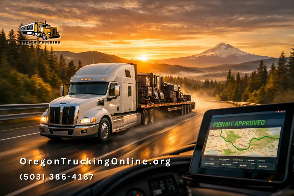 Oregon emergency freight truck permit
