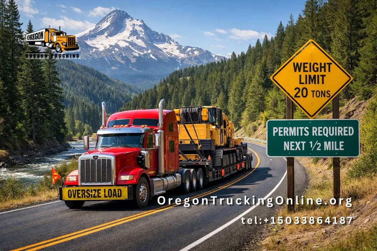 oregon oversized load truck permit