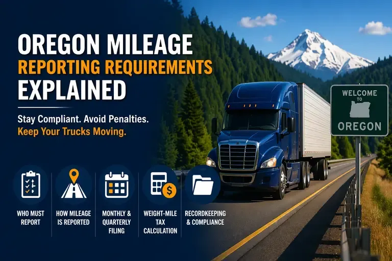 Oregon Mileage Reporting Requirements Explained