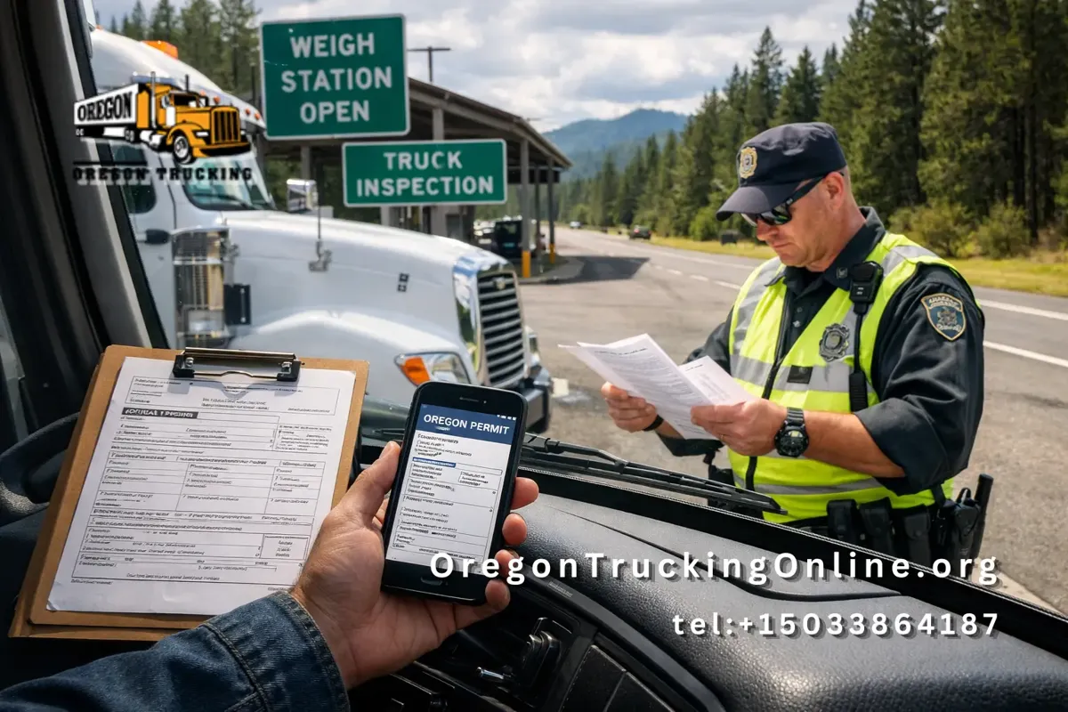 Oregon truck digital vs paper permit