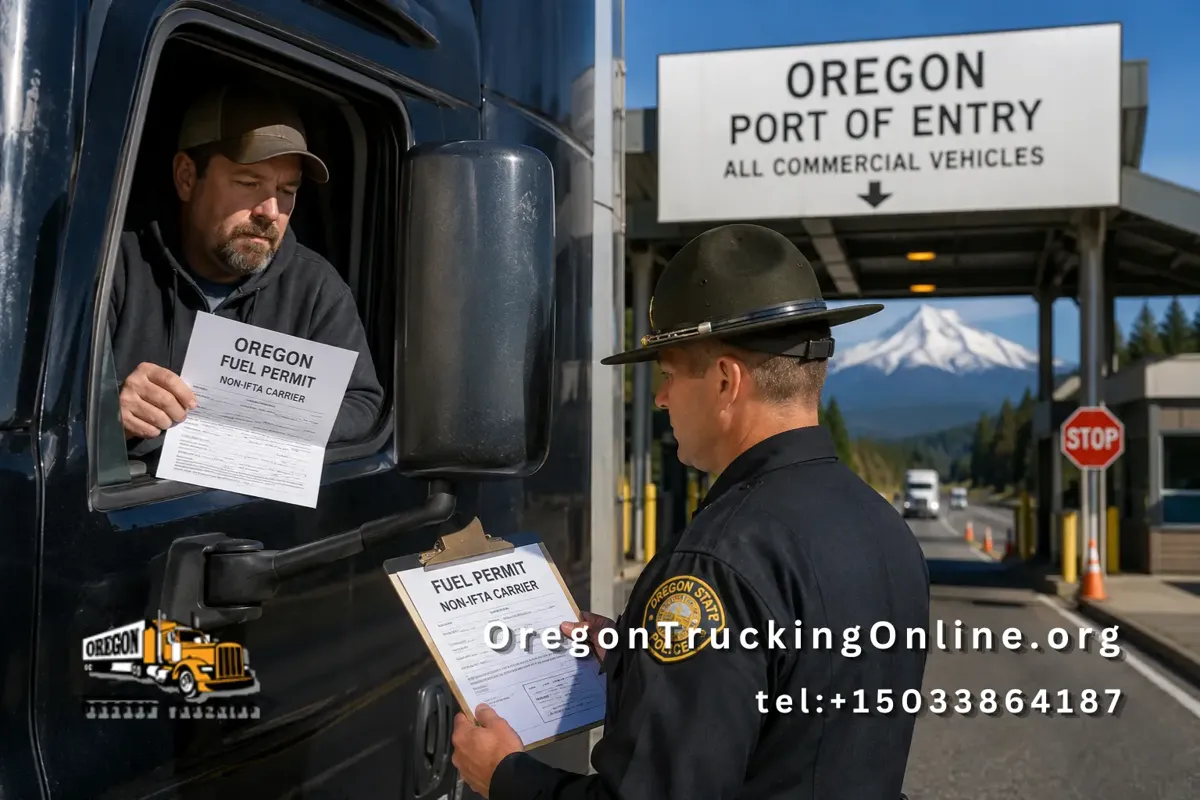 Oregon fuel permit for truckers