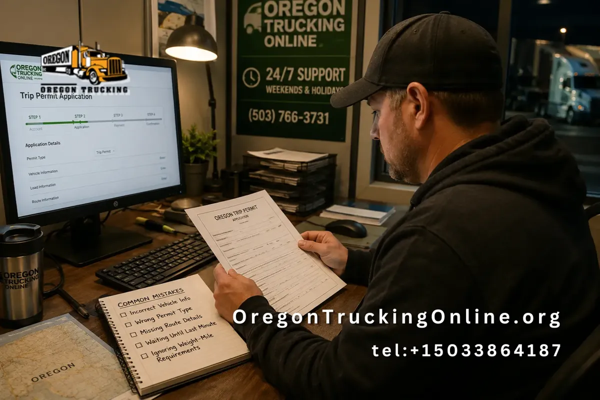 oregon trip permit mistakes