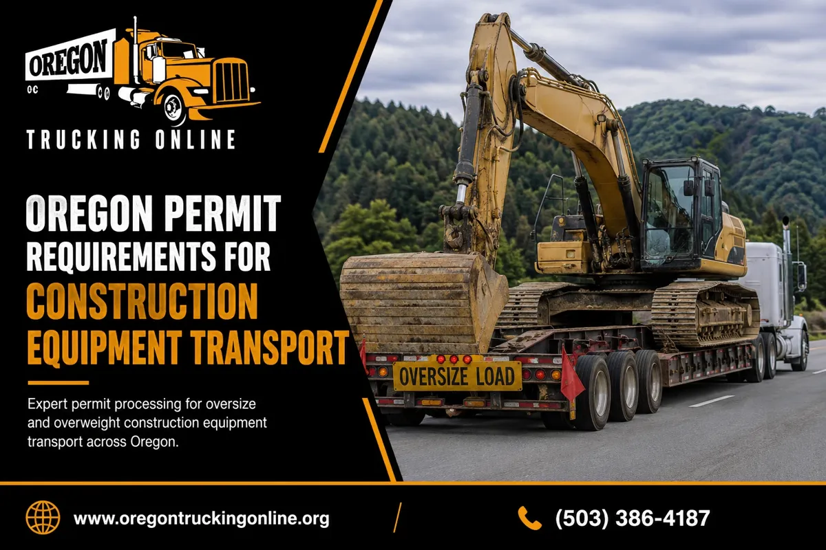 oregon construction equipment permits