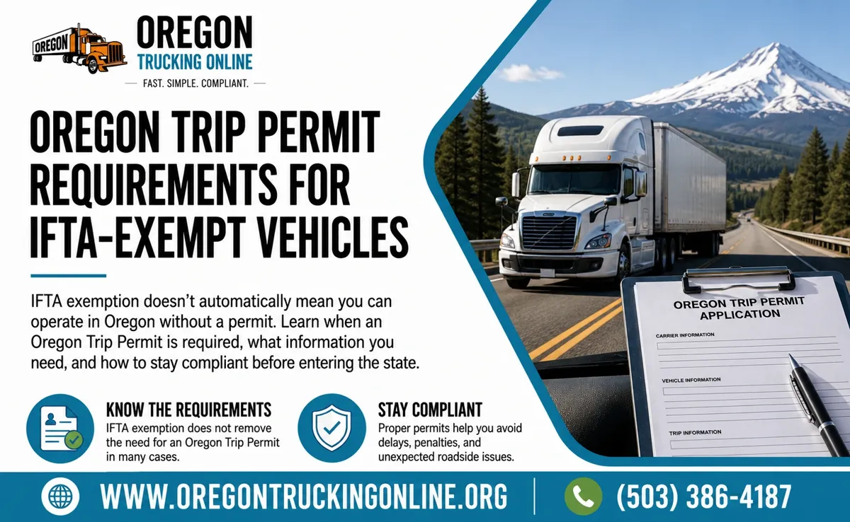 Oregon Trip Permit Requirements