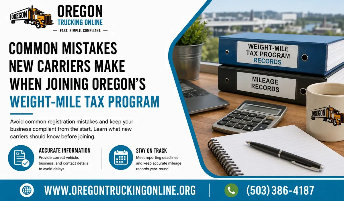 Oregon Weight-Mile Tax Program