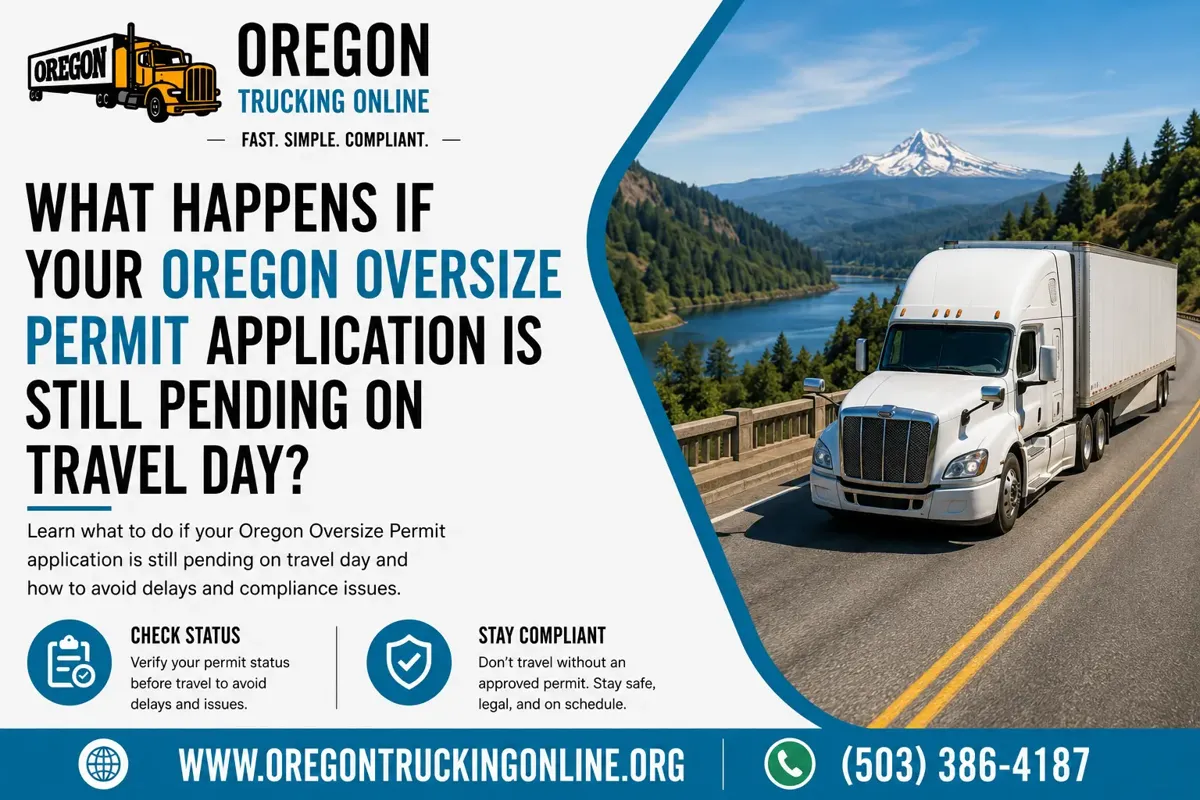 Oregon Weight-Mile permit errors