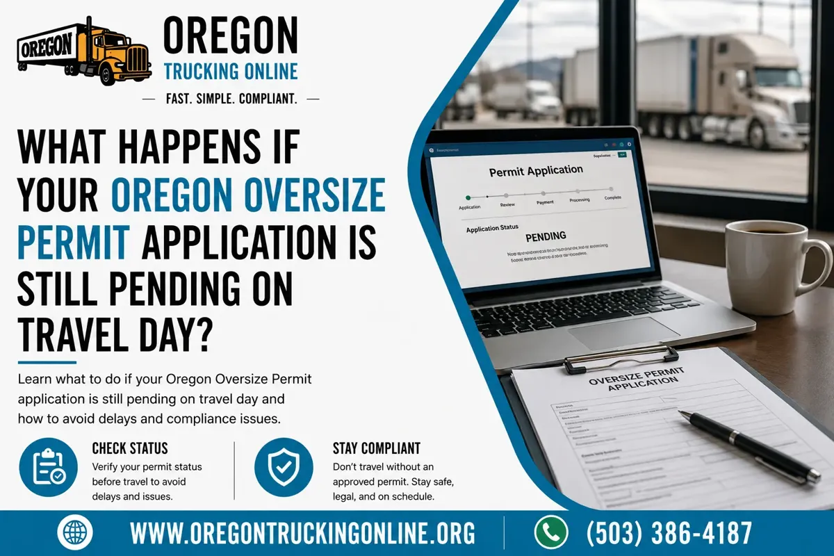 Oregon Oversize Permit Before Travel