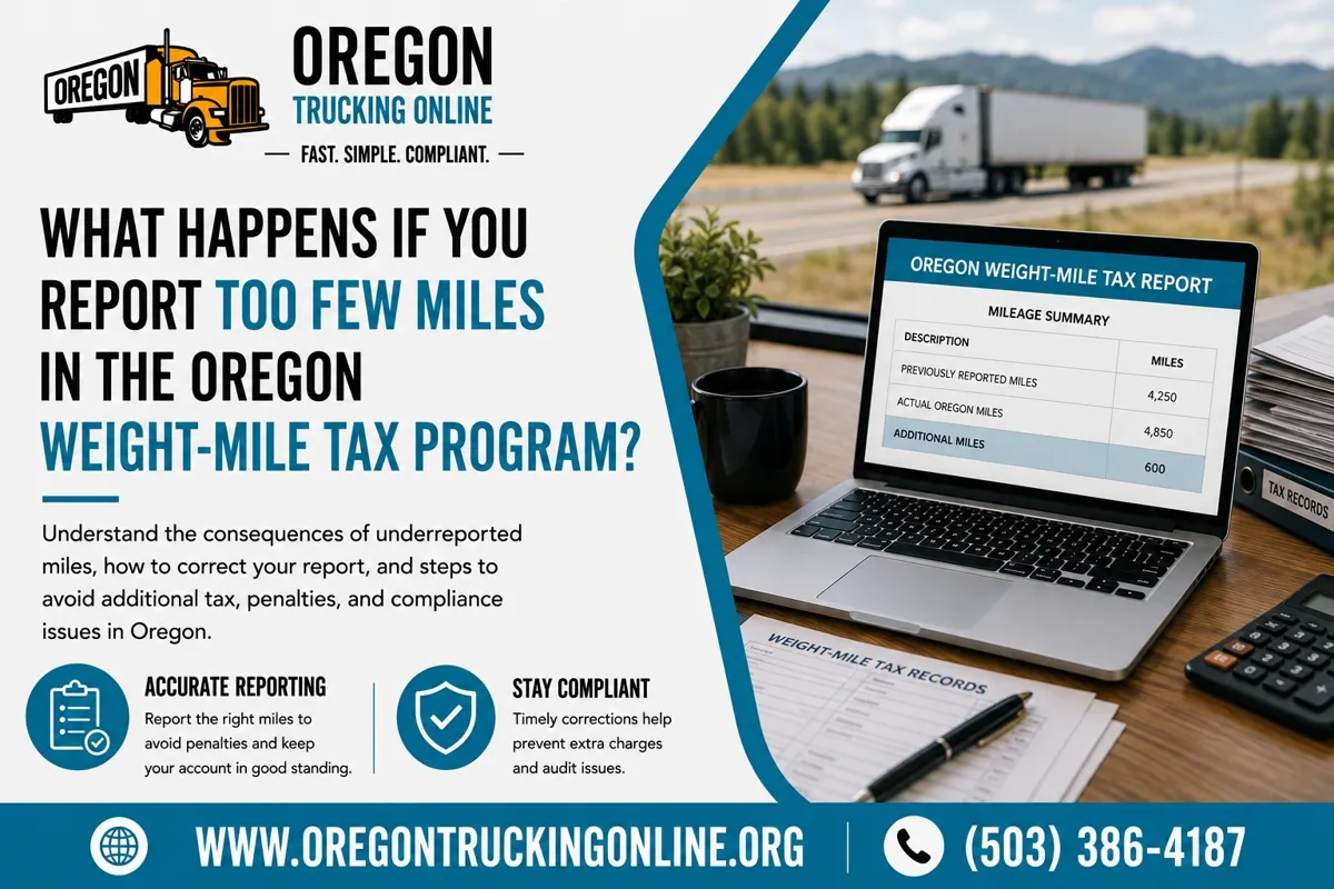 Oregon Weight-Mile Tax Program Guide