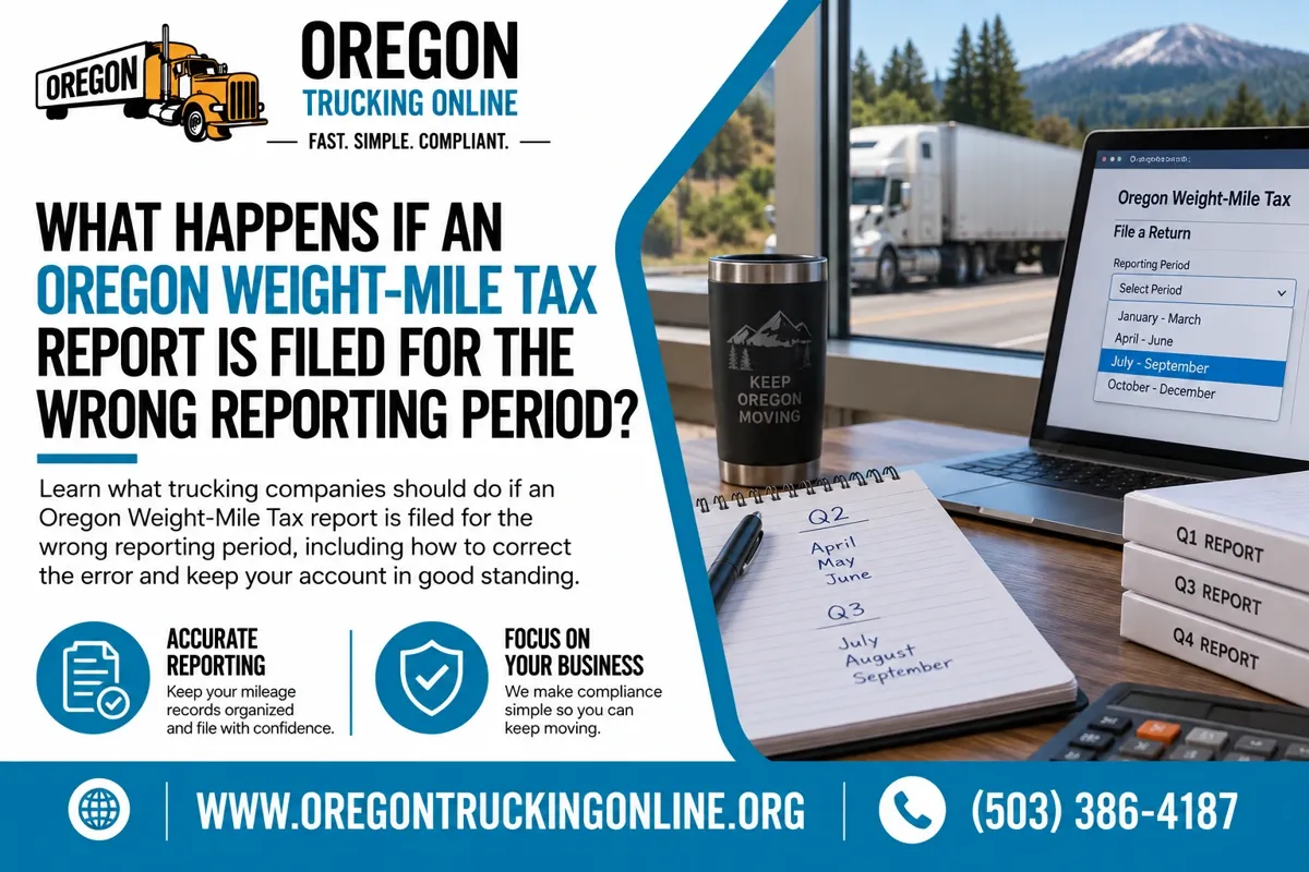 Oregon Weight-Mile Tax Wrong Period