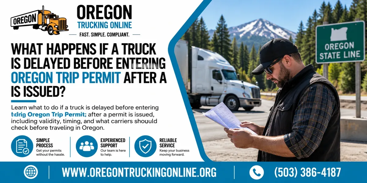 Oregon Trip Permit Delayed Entry