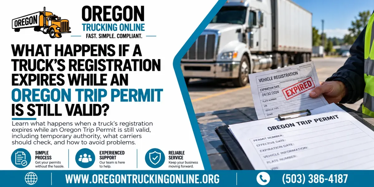 Oregon Trip Permit Expired Registration